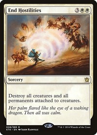 End Hostilities, Khans of Tarkir