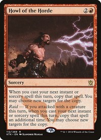 Howl of the Horde, Khans of Tarkir