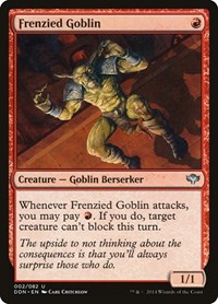 Frenzied Goblin, Duel Decks: Speed vs. Cunning