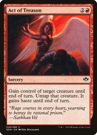 Act of Treason, Duel Decks: Speed vs. Cunning