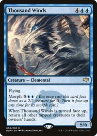 Thousand Winds, Duel Decks: Speed vs. Cunning