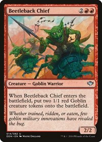 Beetleback Chief, Duel Decks: Speed vs. Cunning