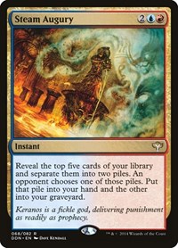 Steam Augury, Duel Decks: Speed vs. Cunning