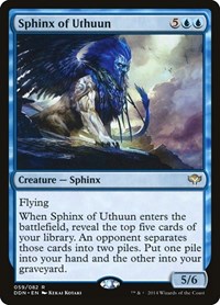 Sphinx of Uthuun, Duel Decks: Speed vs. Cunning