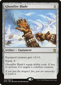 Ghostfire Blade, Khans of Tarkir