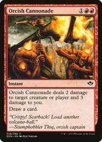 Orcish Cannonade, Duel Decks: Speed vs. Cunning