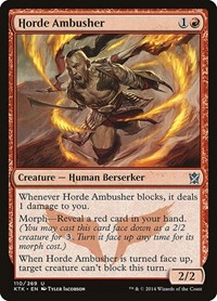Horde Ambusher, Khans of Tarkir