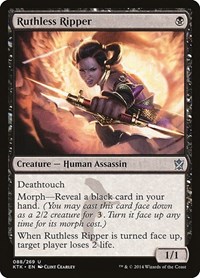 Ruthless Ripper, Khans of Tarkir