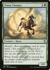 Temur Charger, Khans of Tarkir