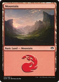 Mountain (035), Duel Decks: Speed vs. Cunning