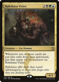Rakshasa Vizier, Khans of Tarkir