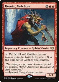 Krenko, Mob Boss, Duel Decks: Speed vs. Cunning