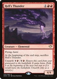 Hell's Thunder, Duel Decks: Speed vs. Cunning