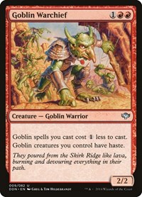 Goblin Warchief, Duel Decks: Speed vs. Cunning