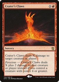 Crater's Claws, Khans of Tarkir