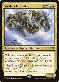Avalanche Tusker, Khans of Tarkir