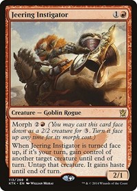 Jeering Instigator, Khans of Tarkir