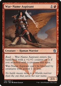 War-Name Aspirant, Khans of Tarkir