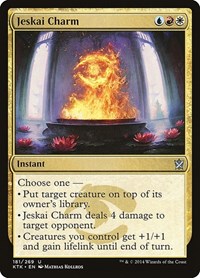 Jeskai Charm, Khans of Tarkir
