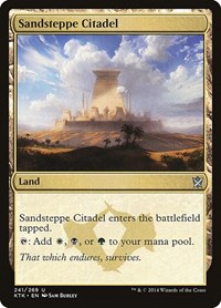 Sandsteppe Citadel, Khans of Tarkir