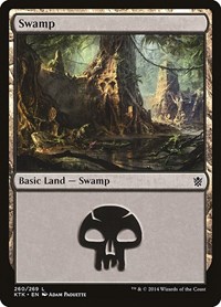 Swamp (260), Khans of Tarkir