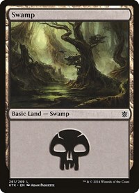 Swamp (261), Khans of Tarkir