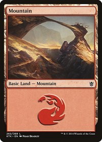 Mountain (262), Khans of Tarkir