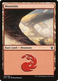 Mountain (263), Khans of Tarkir