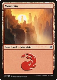 Mountain (264), Khans of Tarkir