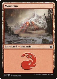 Mountain (265), Khans of Tarkir