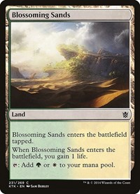 Blossoming Sands, Khans of Tarkir