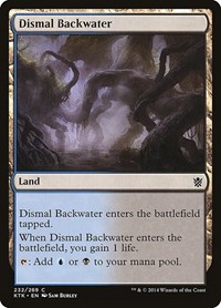 Dismal Backwater, Khans of Tarkir