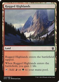 Rugged Highlands, Khans of Tarkir