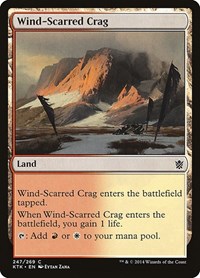 Wind-Scarred Crag, Khans of Tarkir