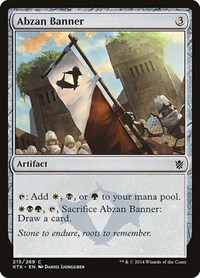 Abzan Banner, Khans of Tarkir