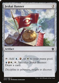 Jeskai Banner, Khans of Tarkir