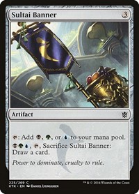 Sultai Banner, Khans of Tarkir