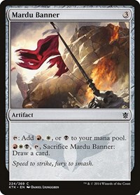 Mardu Banner, Khans of Tarkir
