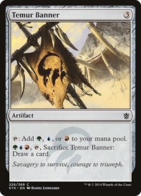 Temur Banner, Khans of Tarkir