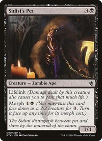 Sidisi's Pet, Khans of Tarkir
