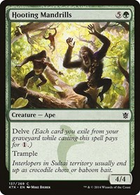 Hooting Mandrills, Khans of Tarkir