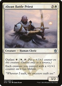 Abzan Battle Priest, Khans of Tarkir