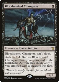 Bloodsoaked Champion, Khans of Tarkir