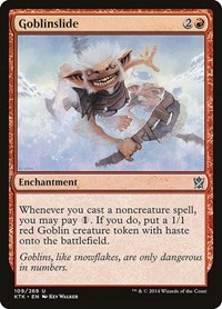 Goblinslide, Khans of Tarkir