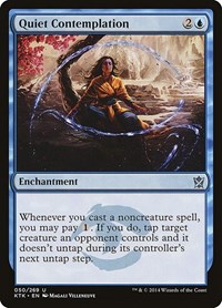 Quiet Contemplation, Khans of Tarkir