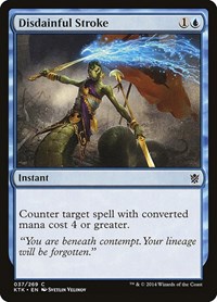 Disdainful Stroke, Khans of Tarkir