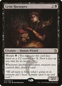 Grim Haruspex, Khans of Tarkir