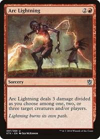 Arc Lightning, Khans of Tarkir