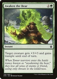 Awaken the Bear, Khans of Tarkir