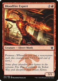 Bloodfire Expert, Khans of Tarkir